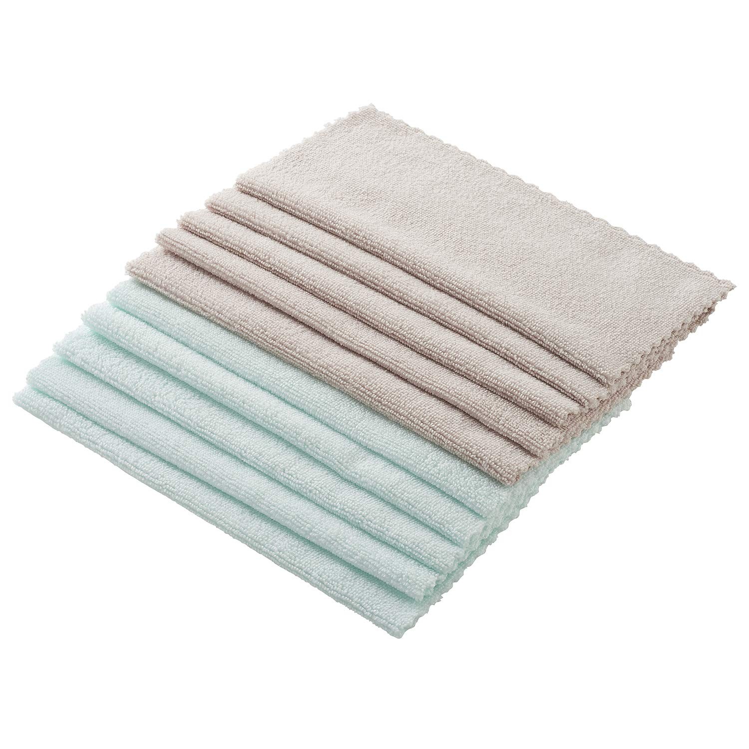 LEC Gekiochikun Basic Microfiber Cloth (10 pieces) 28 x 28cm for living room