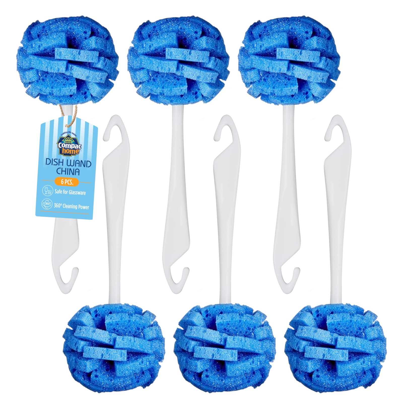 Dish Wand Kitchen Sponge | Effectively Clean China Dishes and Glassware | Uni…