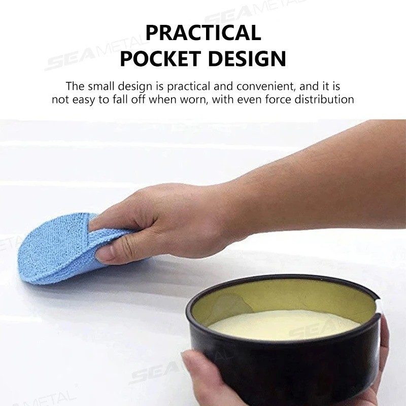 Car Detailing Applicator Pads Car Care Waxing Polishing Microfiber magic Sponges