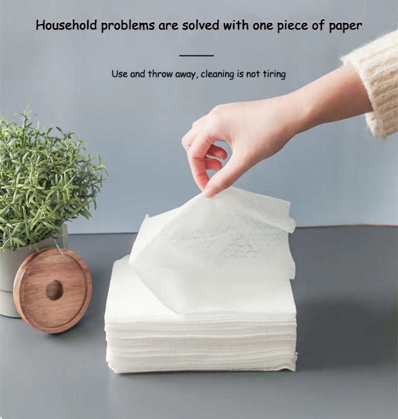 Refill Wet Tissue for Disposable Tissue Mop
