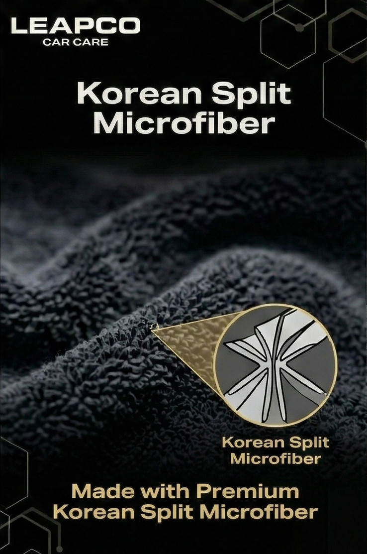 Professional Twisted Loop Microfiber Car Drying Towel Detailing Chamois Cloth La