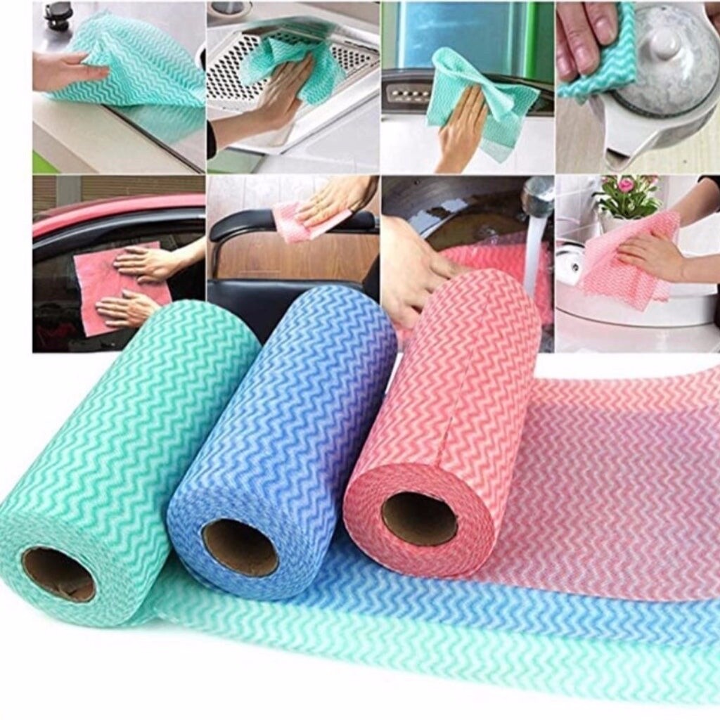 New — Disposable Cleaning Paper Towel 3 Rolls, 150pc