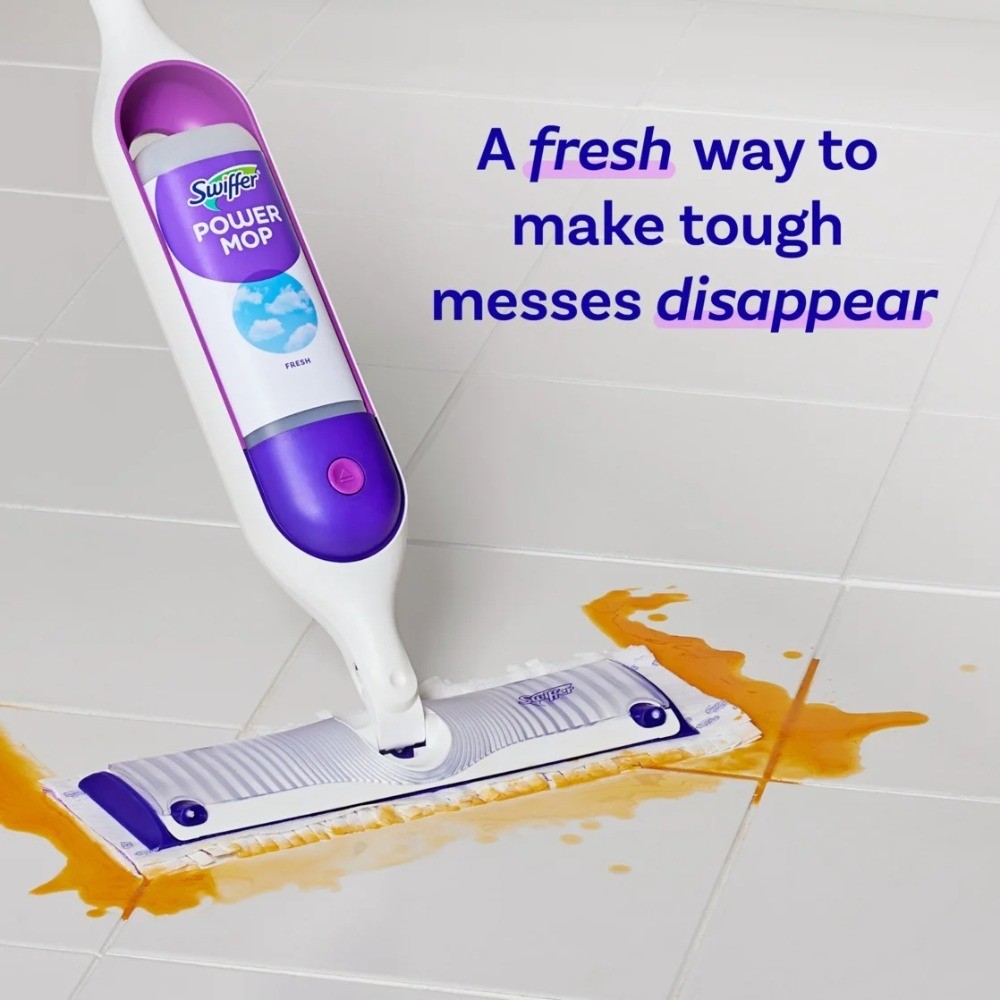 Power Mop Refill Solution for Tile Vinyl Laminate Wood Floors Fresh Scent 50.6oz