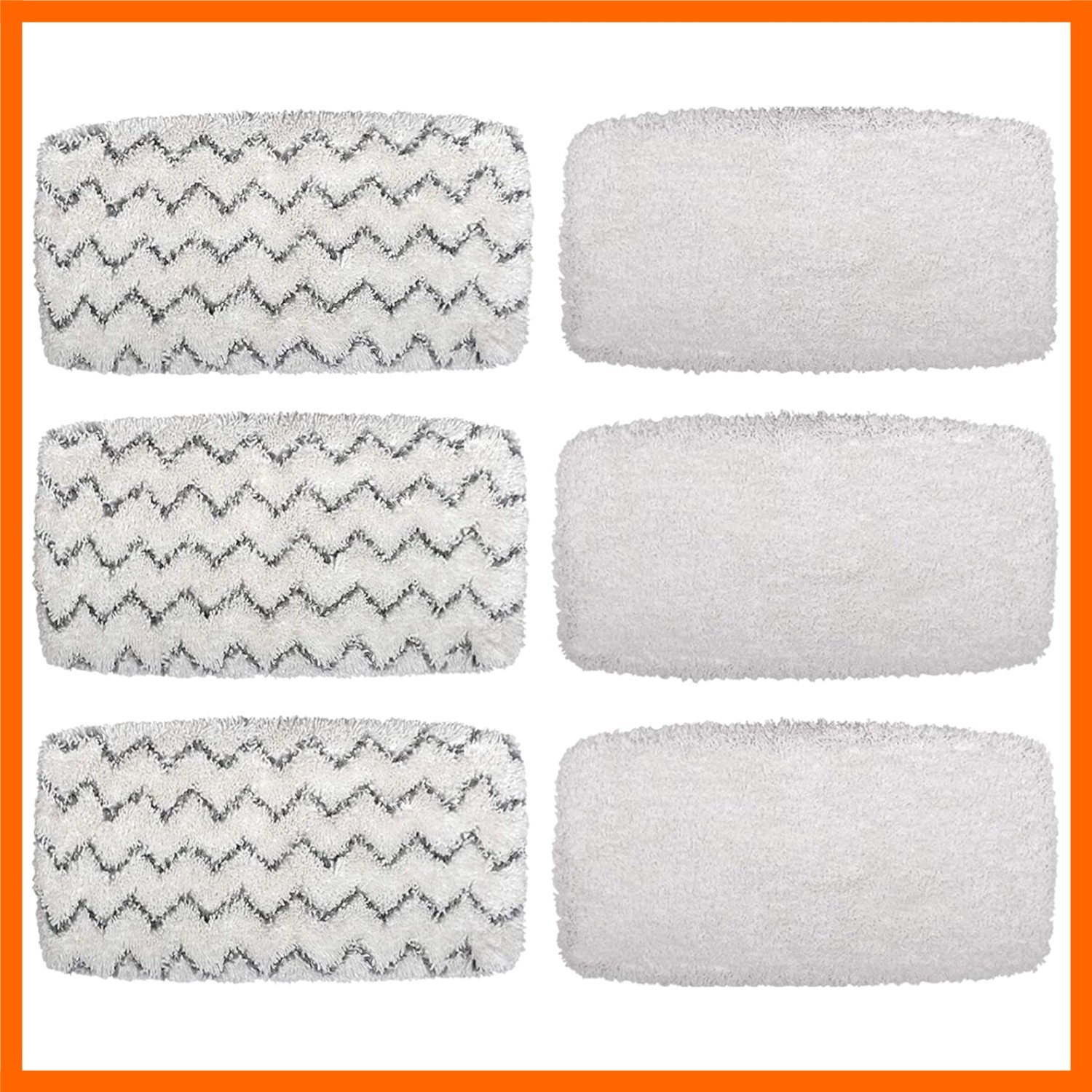 Steam Mop Pads for Bissell PowerFresh Vac & Steam Series – 6 Pack, Compatible…
