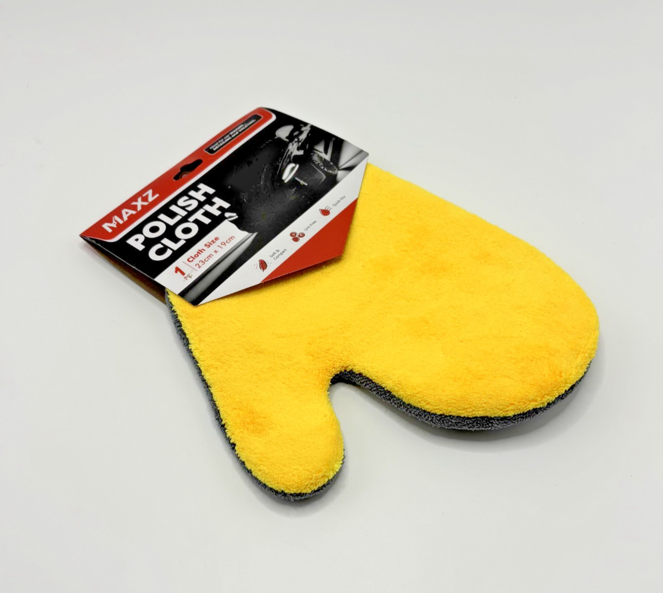Car Care Microfiber Polish Cloth Mitt Quick Dry Detailing Glove