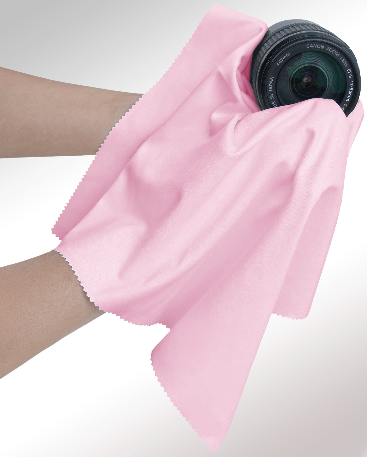 Oversized Microfiber Cleaning Cloth 12″ X 12″ for Screens Lens Phone- Pink