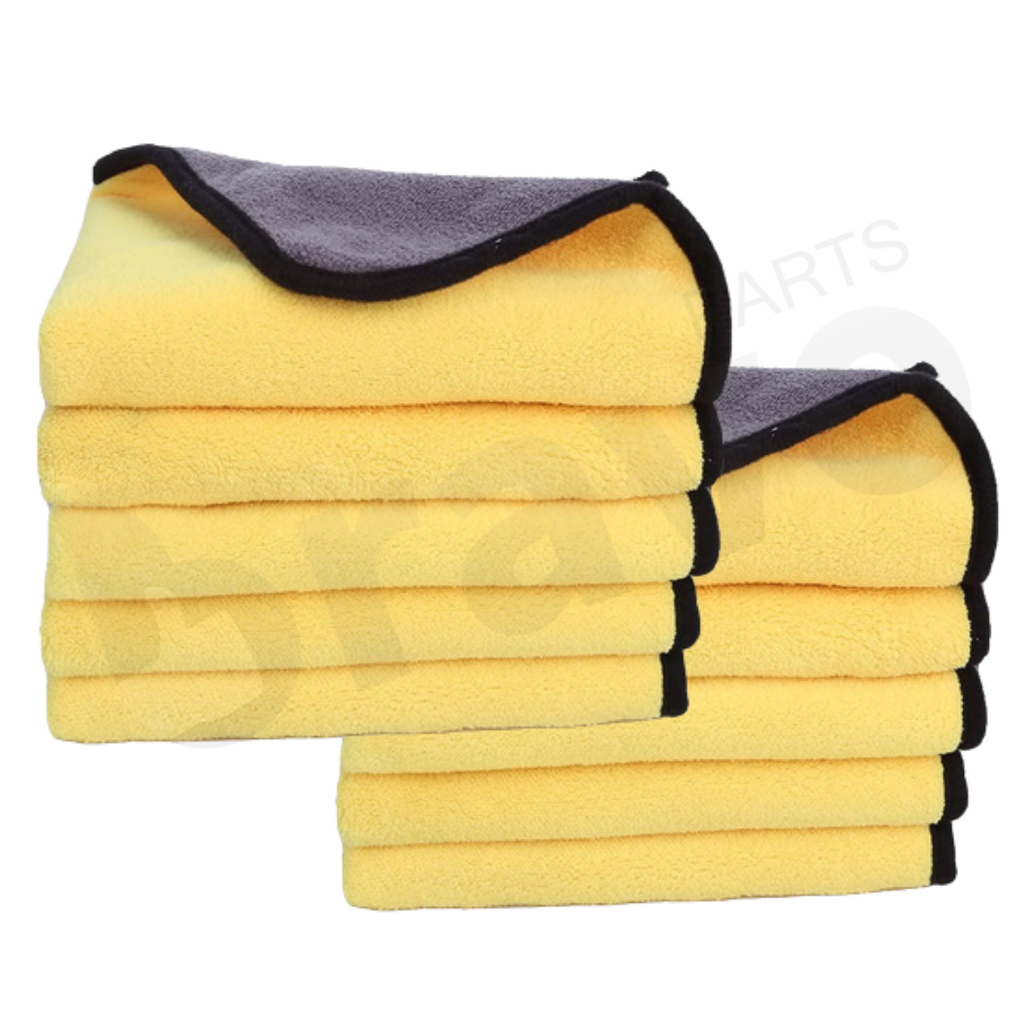 Set of 10 Microfiber Cleaning Cloth 12×12″ Car Care Towel Drying Polishing Rag