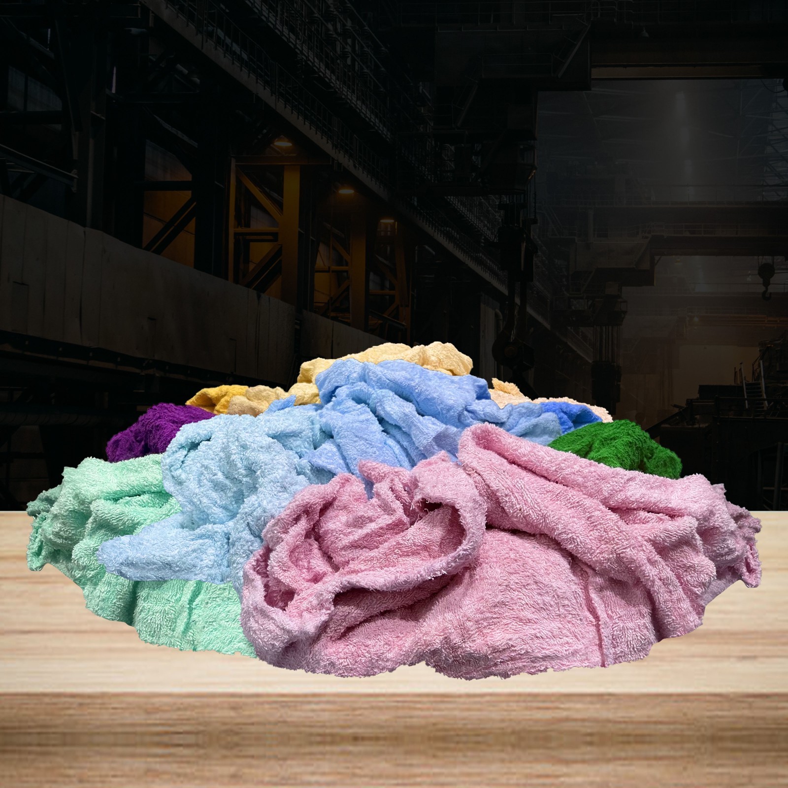 Bulk Terry Towel Rags – Shop Absorbent Color Cleaning Wipes – Compressed Boxes