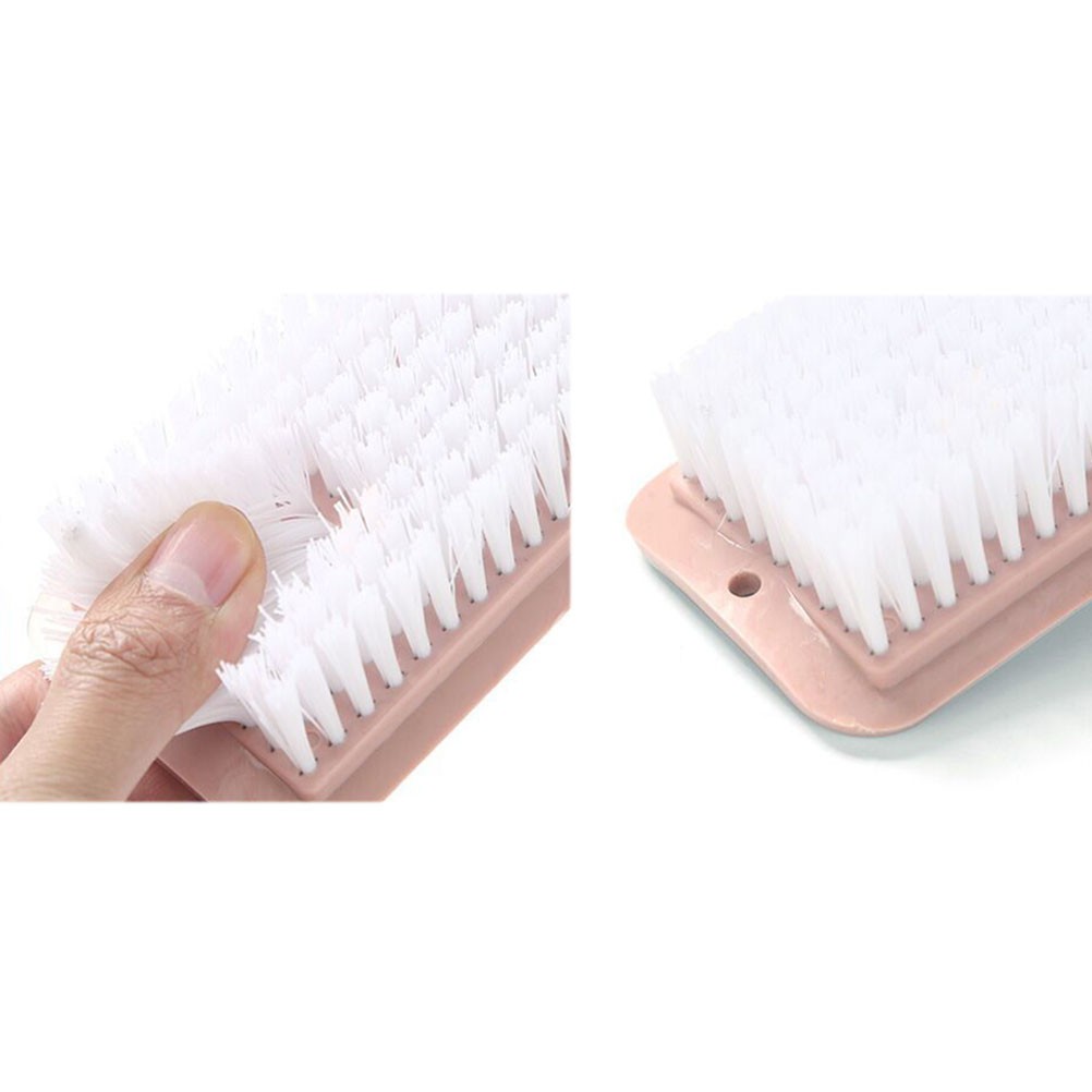 3Pcs Reusable Multi Use Cleaning Brush Plastic Handle Assorted Colors