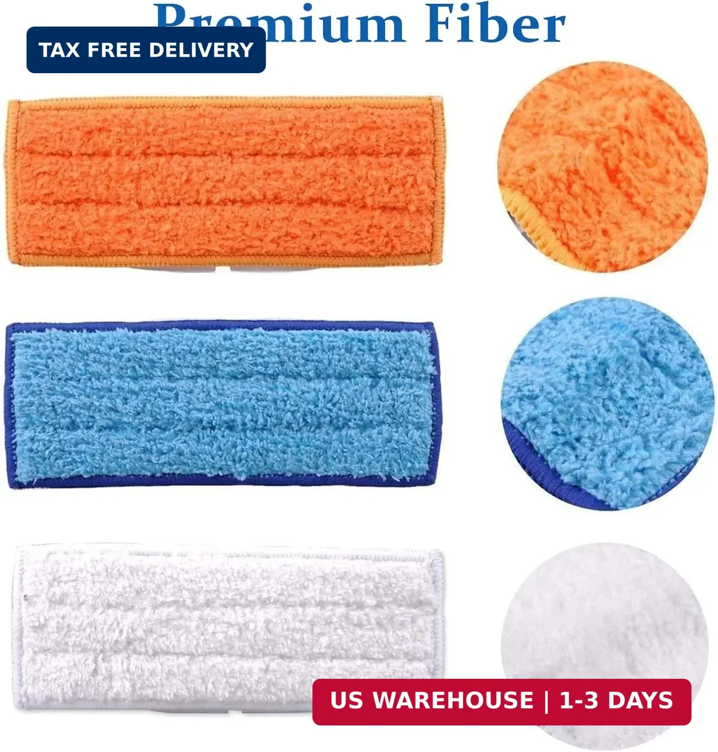 6 Pack Mopping Pads for iRobot Braava Jet 240 241 245 (2 Wet Pads, 2 Damp Pads,