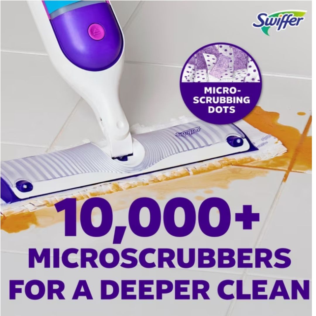 Swiffer Power Mop, Floor Cleaner, Tile, Vinyl, Laminate, Wood, Floor Cleaner,New