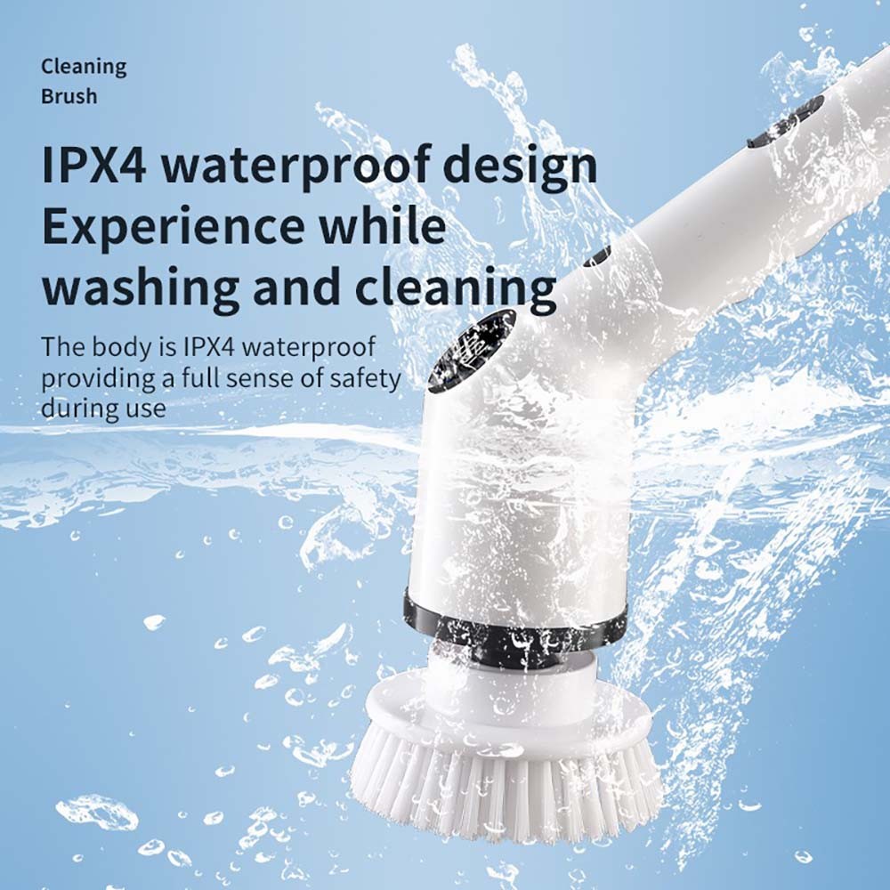 Lightweight Ergonomic Adjustable Intuitive Handheld Wireless 9‑in‑1 Electric Mop