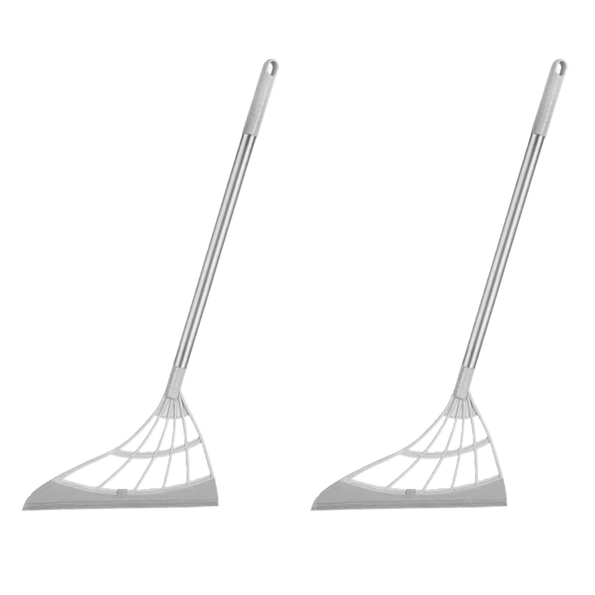 2pcs Silicone Magic Rubber Broom Mop Hand Dust Brooms Home Floor Cleaning Squeeg
