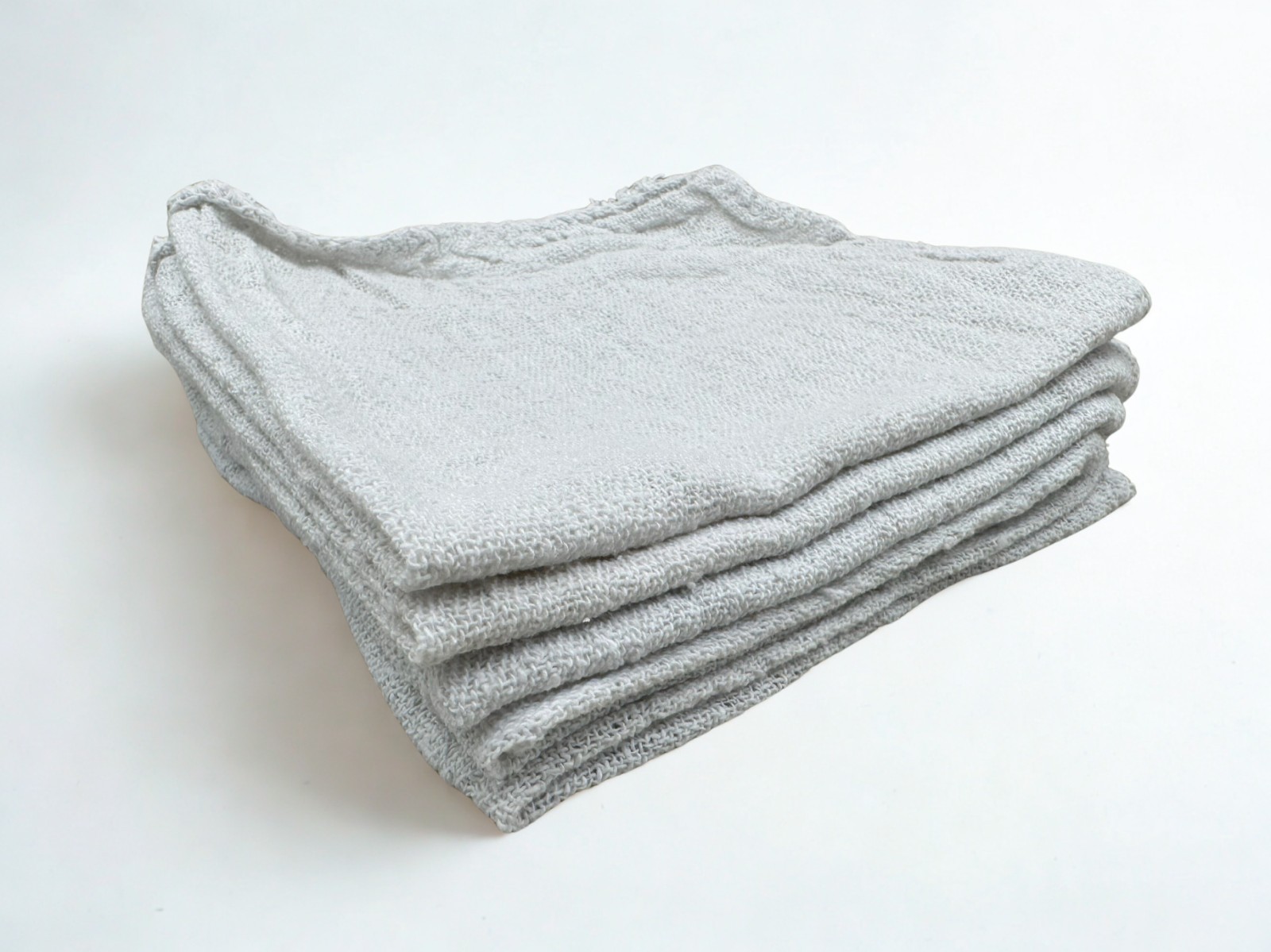 500 New White Shop Towels 14X14 A-I-A Angel-In-Armor Mechanics Rags Oil Change