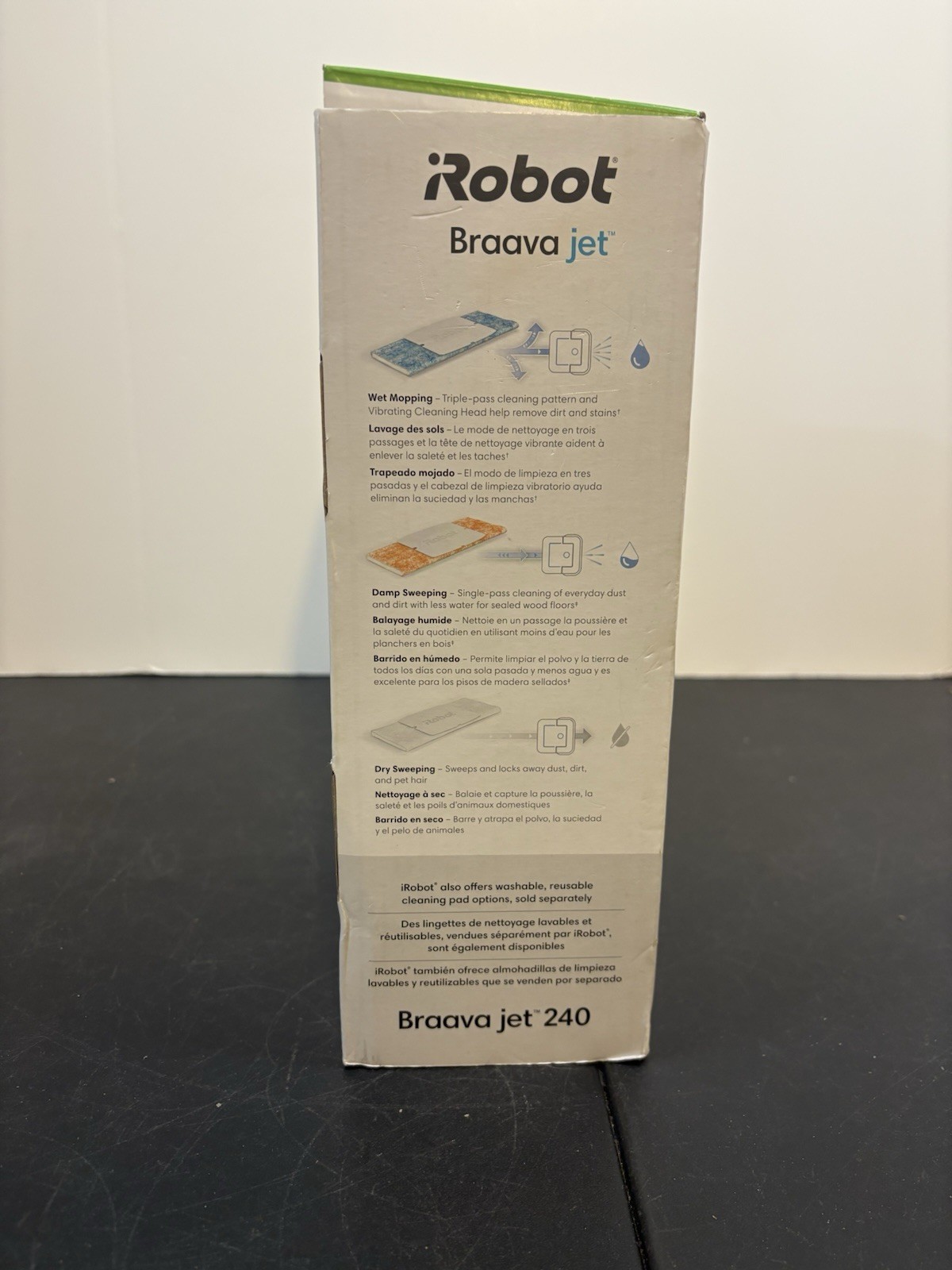 iRobot Braava Jet 240 White Mopping Robot -Works