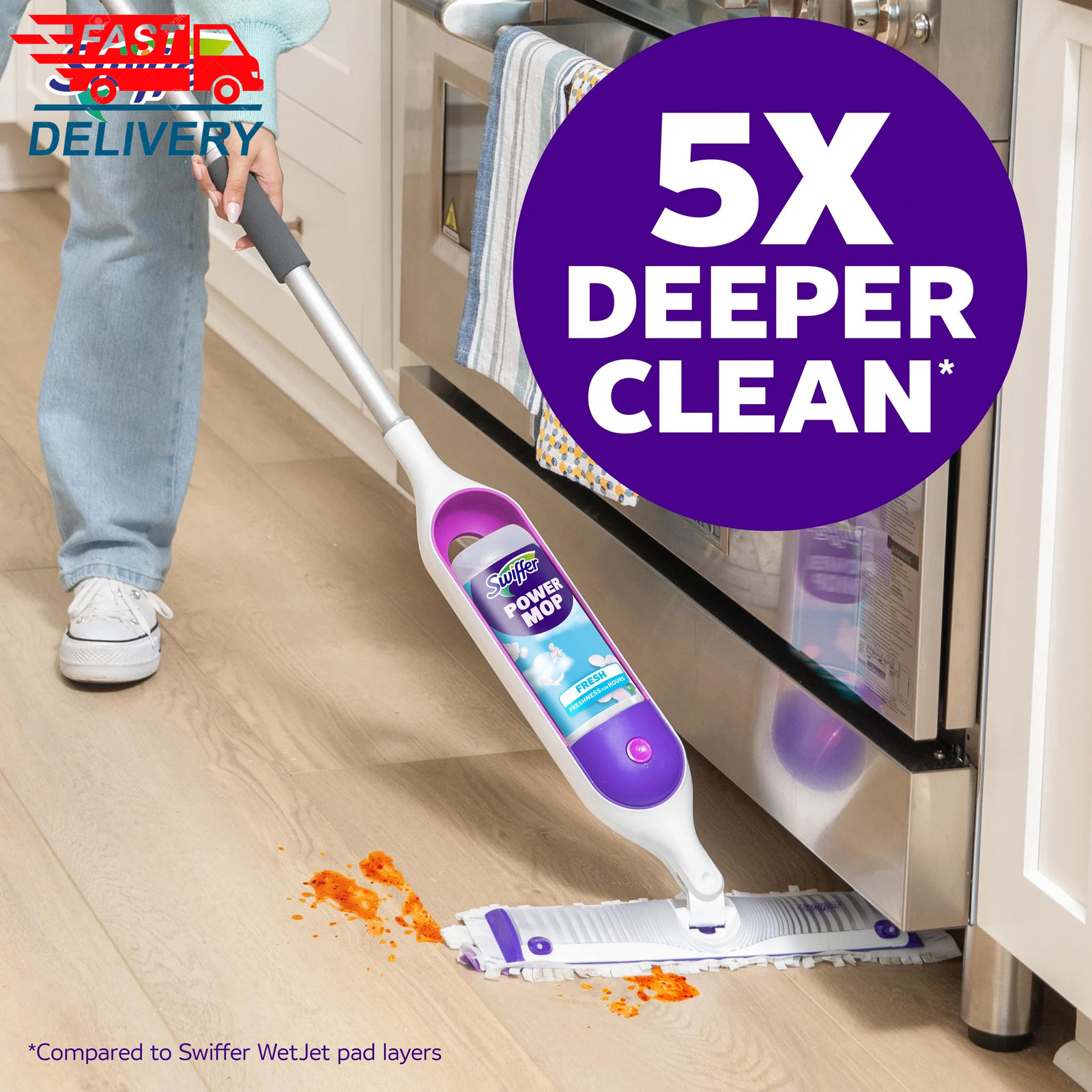 Power Mop, Floor Cleaner, Tile, Vinyl, Laminate, Wood, Floor Cleaner ✅ 👈