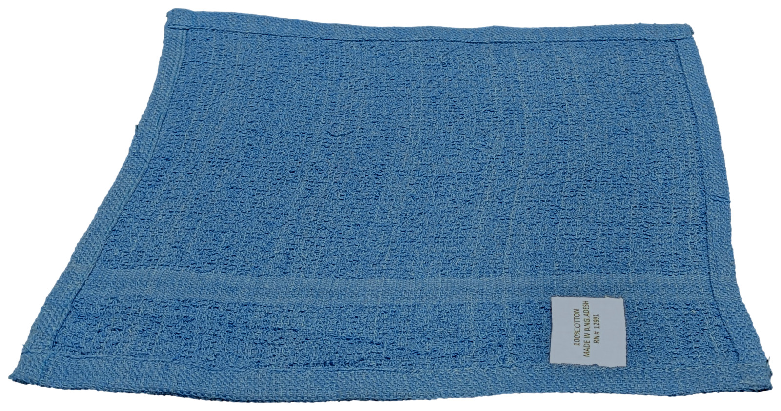 CLOSEOUT 240ea 12×12 Blue Washcloths Rags Bath/Craft/Kitchen/Garage/Gym/Paint