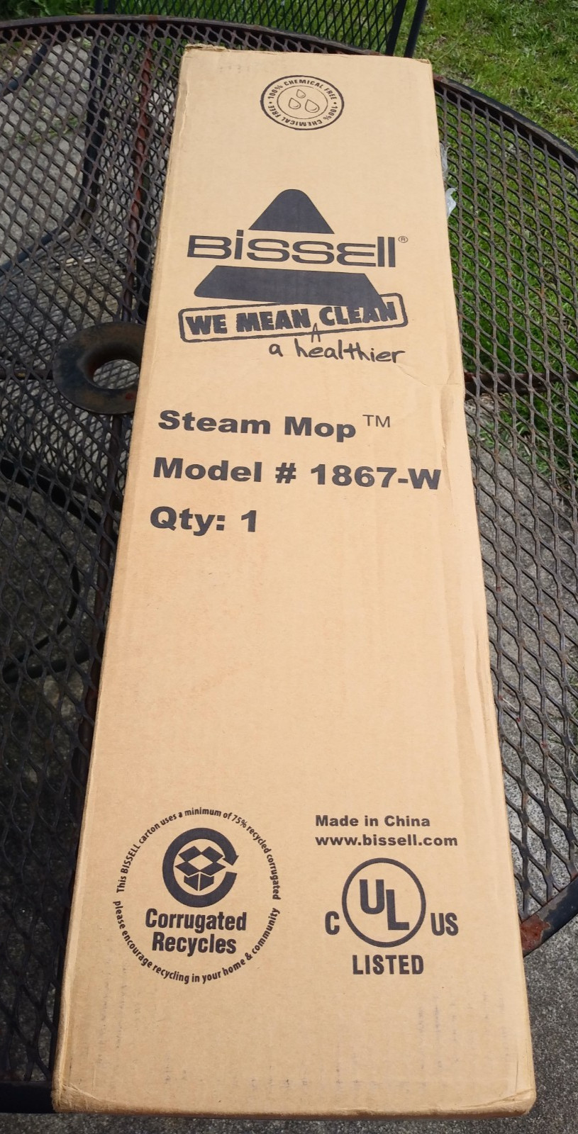 Bissell Steam Mop 1867-W – New in box!