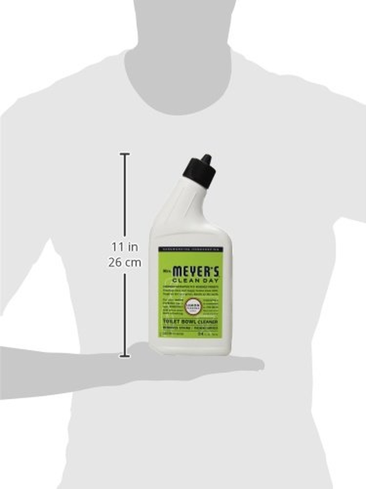 MRS. MEYER’S CLEAN DAY Liquid Toilet Bowl Cleaner, Stain Removing, Lemon Verb…