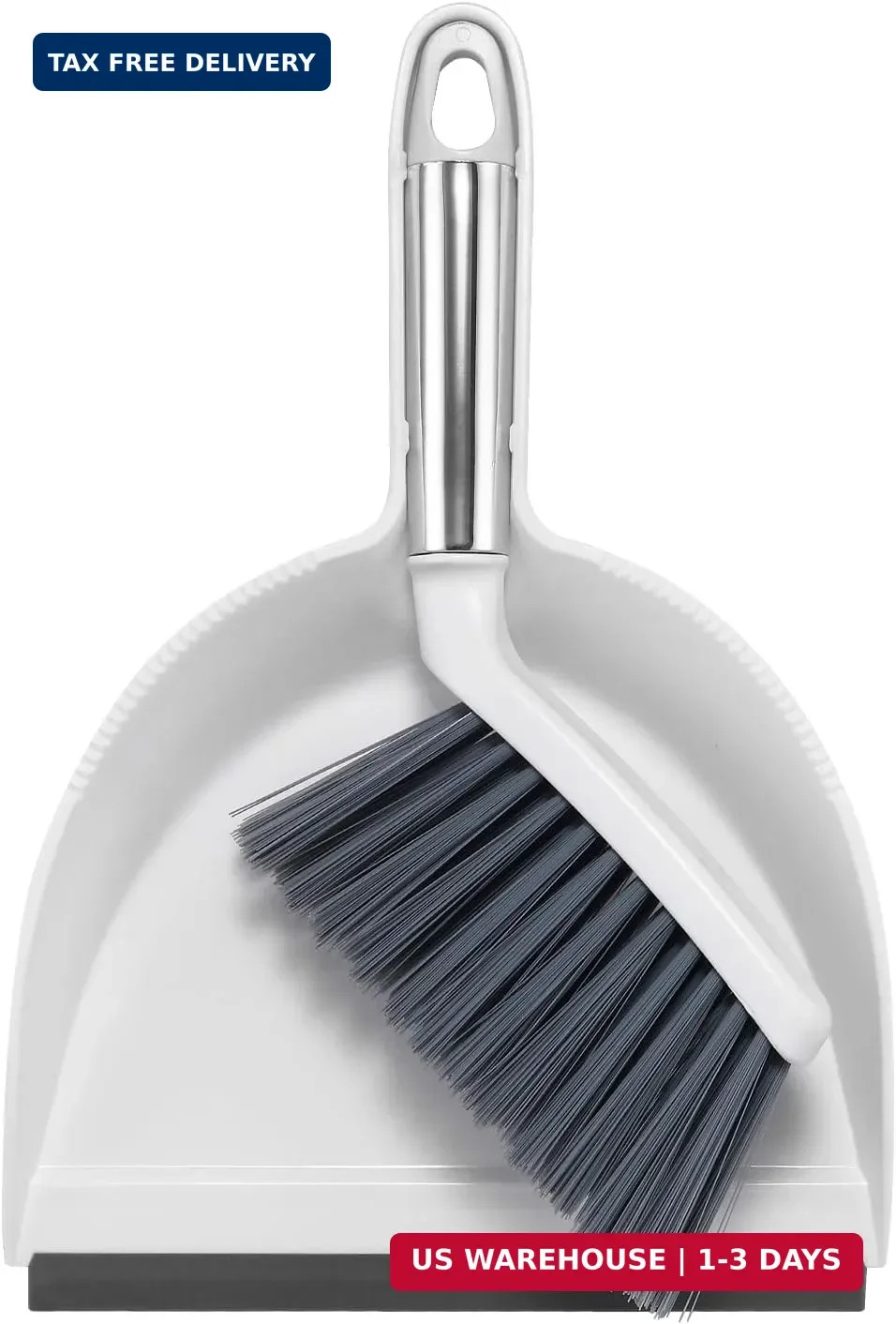 Mini Broom and Dustpan Set,Small Dust Pan and Brush Set with Handle Dustpan Tee