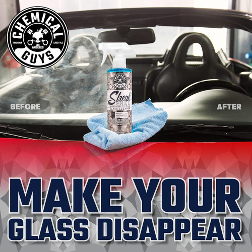Chemical Guys CLD30016 Streak Free Glass & Window Cleaner (Works on Glass,…