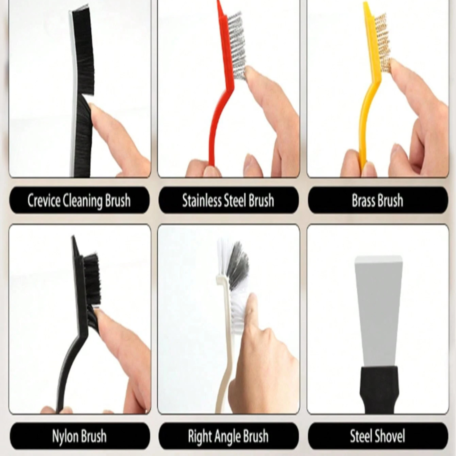 Gap Cleaning Brush Hard Bristle Crevice Brush For Kitchen House Cleaning Scrub