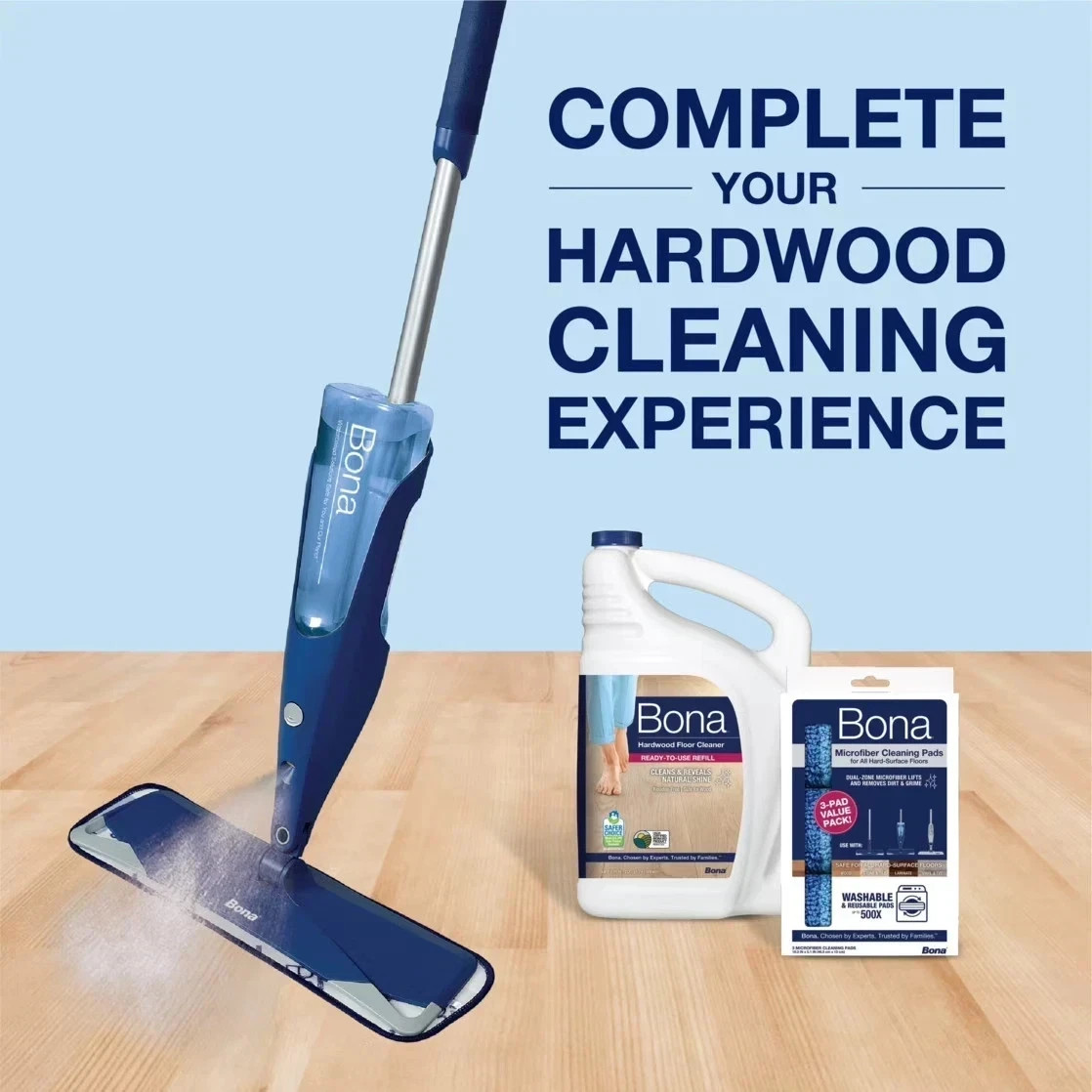Bona Premium Spray Mop for Hardwood Floors- Fast Shipping