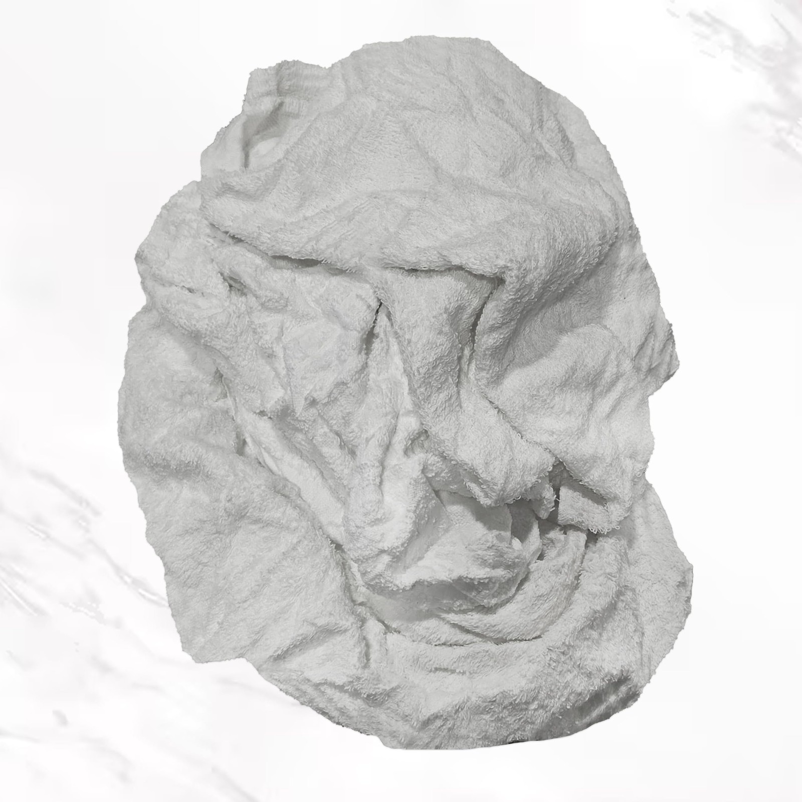 Recycled White Terry Cloth Rags (10 lbs. Box) – High Absorbent Terry Towel Cl