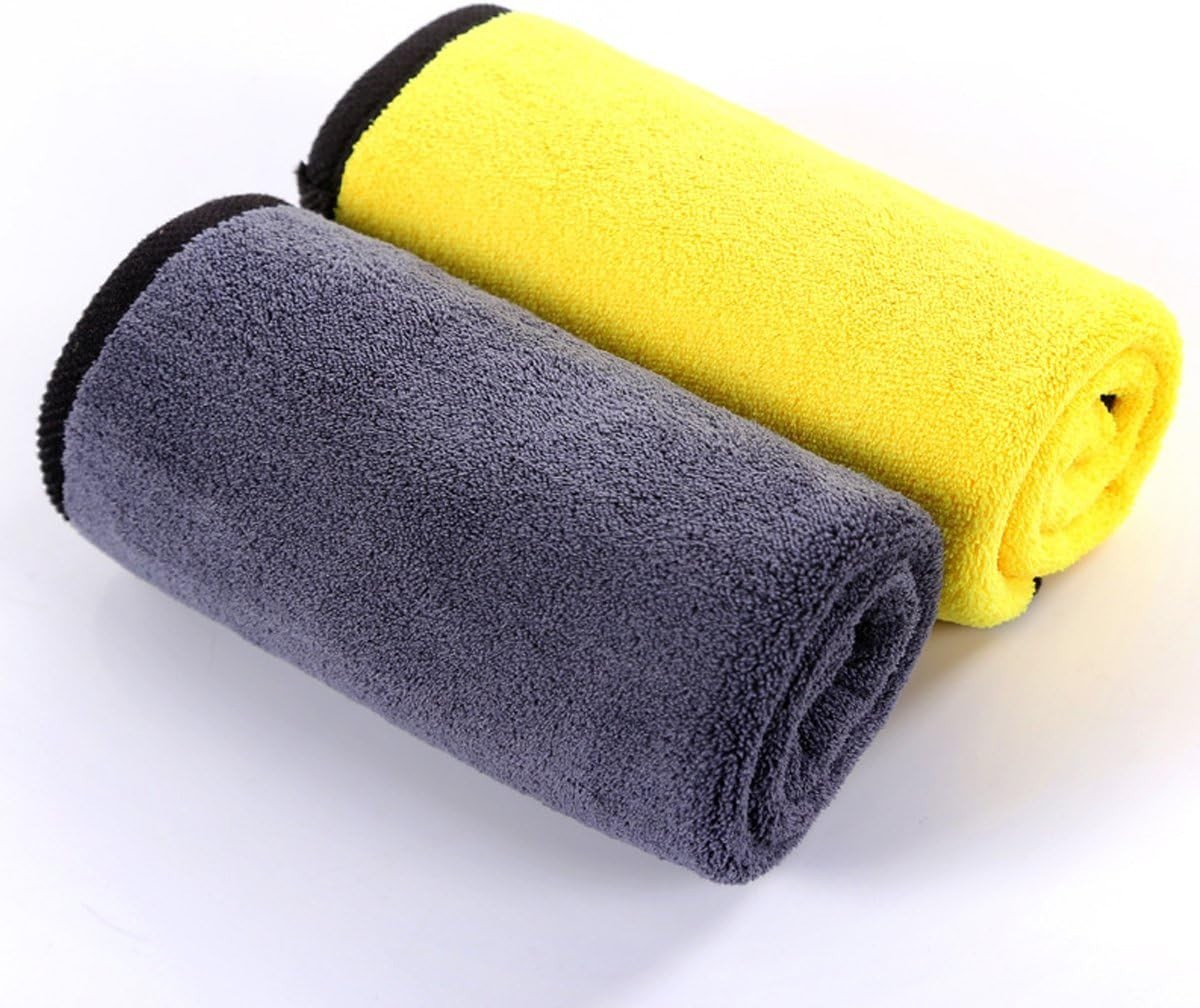 Ultra-Soft Microfiber Towels 800GSM – 6 Pack, Perfect for Home & Auto