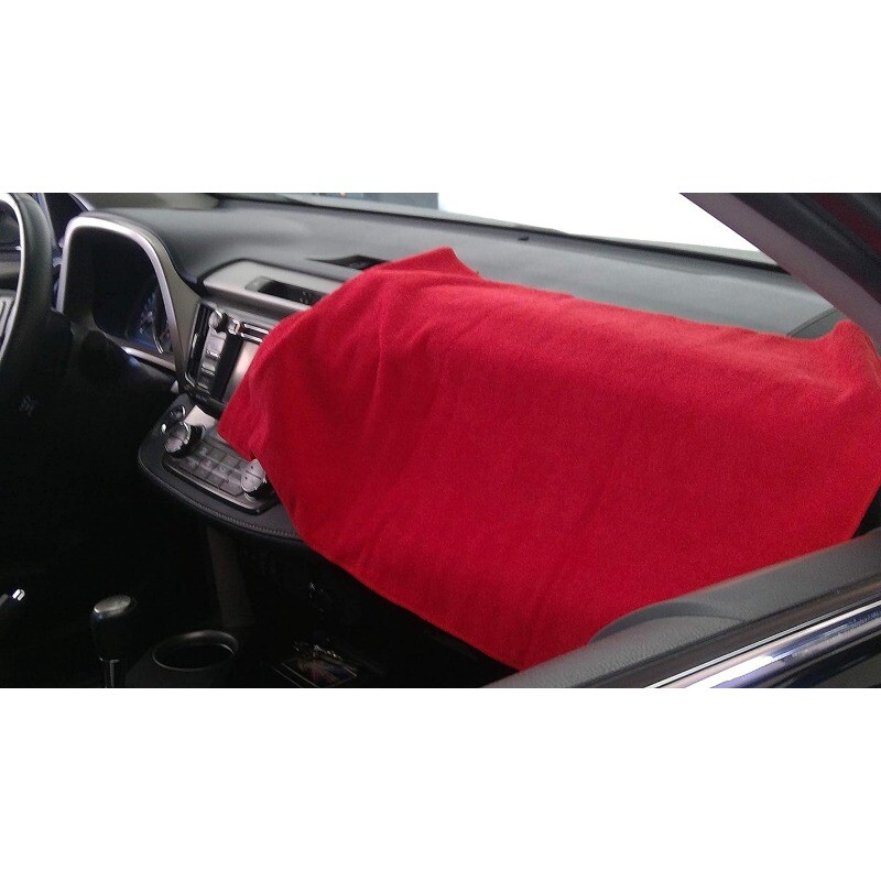 24 Pcs Microfiber Cleaning Cloth Rag Car Polishing Detailing 16×16” 380 GSM