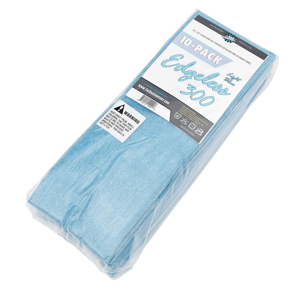 – Edgeless 300 – Microfiber Detailing Towels, Perfect for Removing Polishes, …