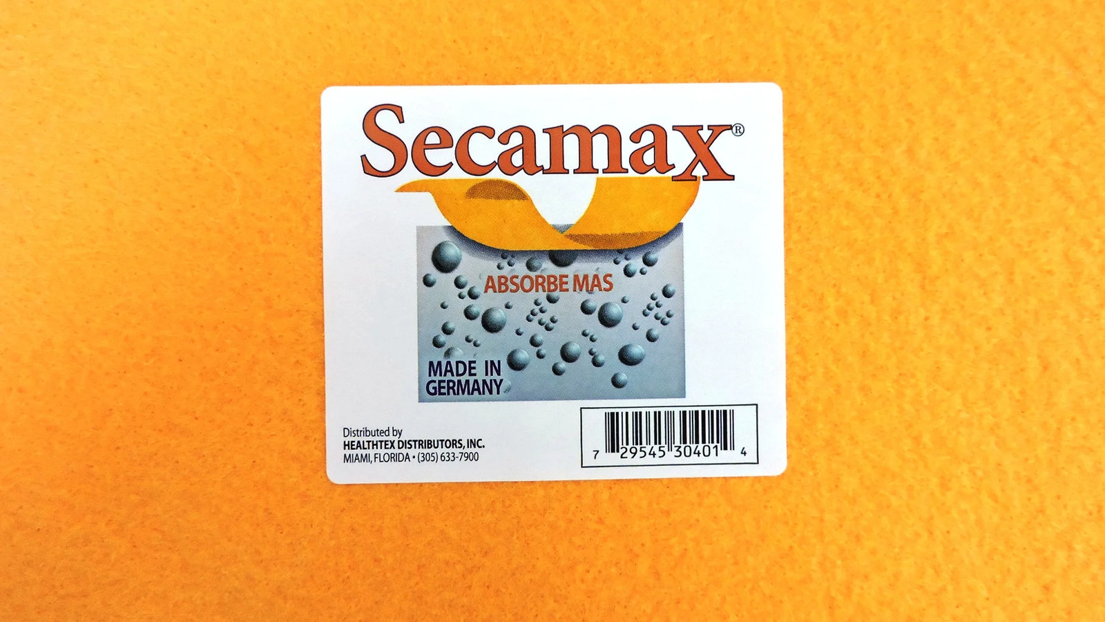 Authentic Shammy made in Germany Size, Orange Shammy Multipurpose Cleaning Cloth