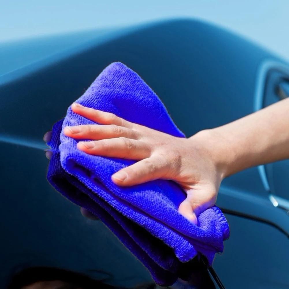 Microfiber Soft Cloths 30x30cm, Quick‑dry, Car & Home Cleaning, 25‑pcs.