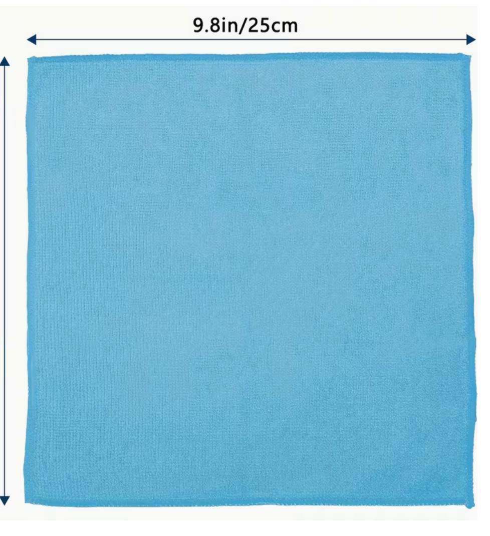 Microfiber Cleaning Cloths – Ultra-Absorbent, 1200 Washes