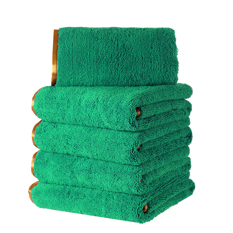 6 Microfiber Towels Elite Deluxe Car Wash Polish House Cleaning Cloths 16″x24″