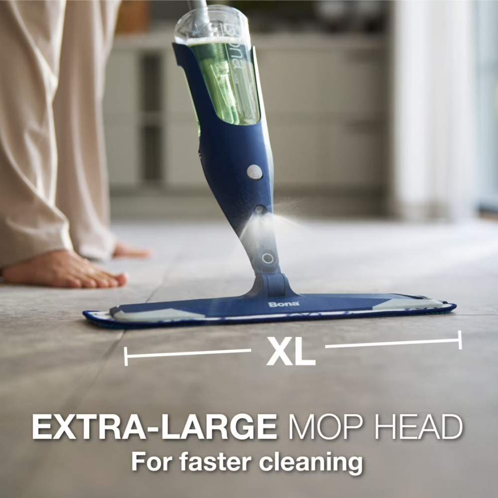 Bona Premium Spray Mop for Stone Tile Laminate Floor, Hard Surface Cleaning Kit