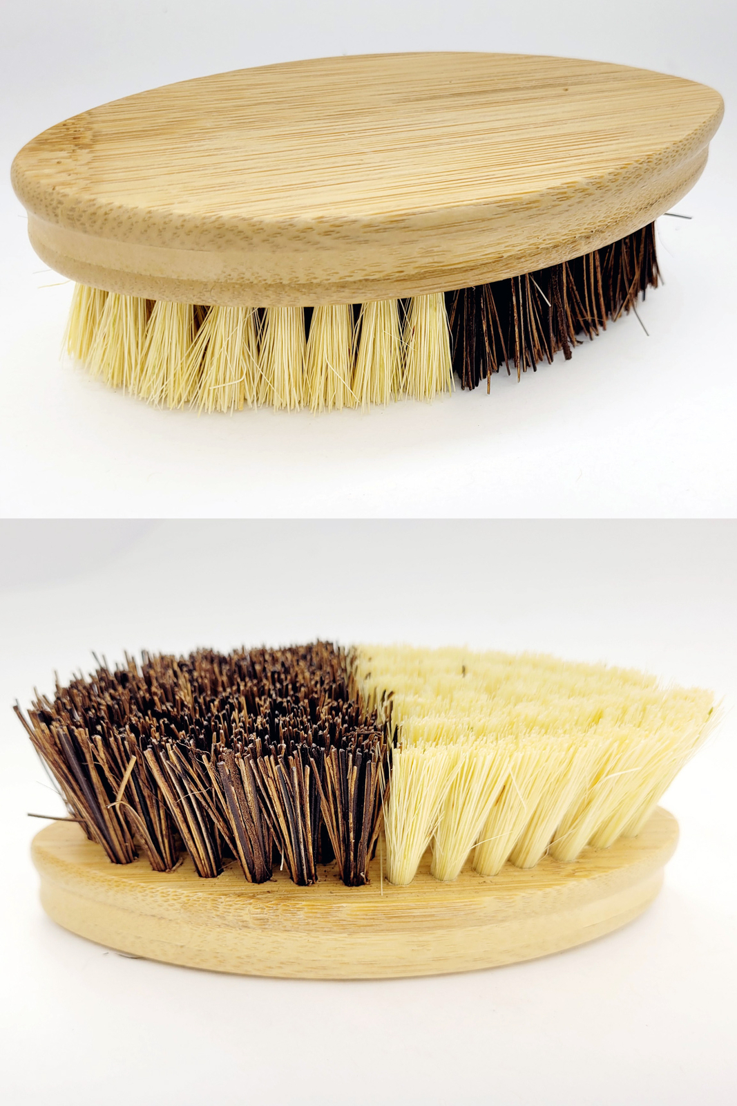 Simply Good Dual Bristle Eco-Friendly Scrub Brush – Two Scrubbing Tools In One