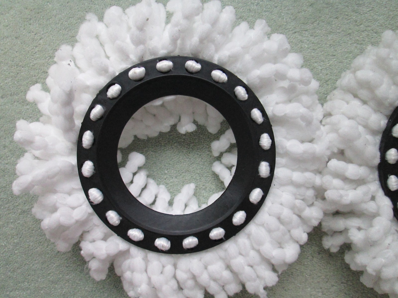 Lot of 5 Tidy Monster Spin Mop Replacement Head, Round Shape Standard Size