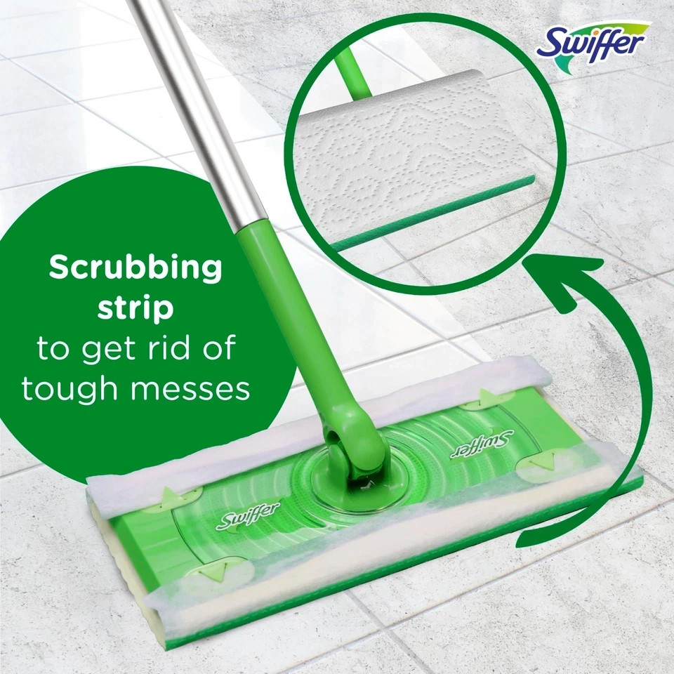 New Pack Of 24 Count Swiffer Sweeper Wet Mopping Cloths Fresh Scent Fast Ship
