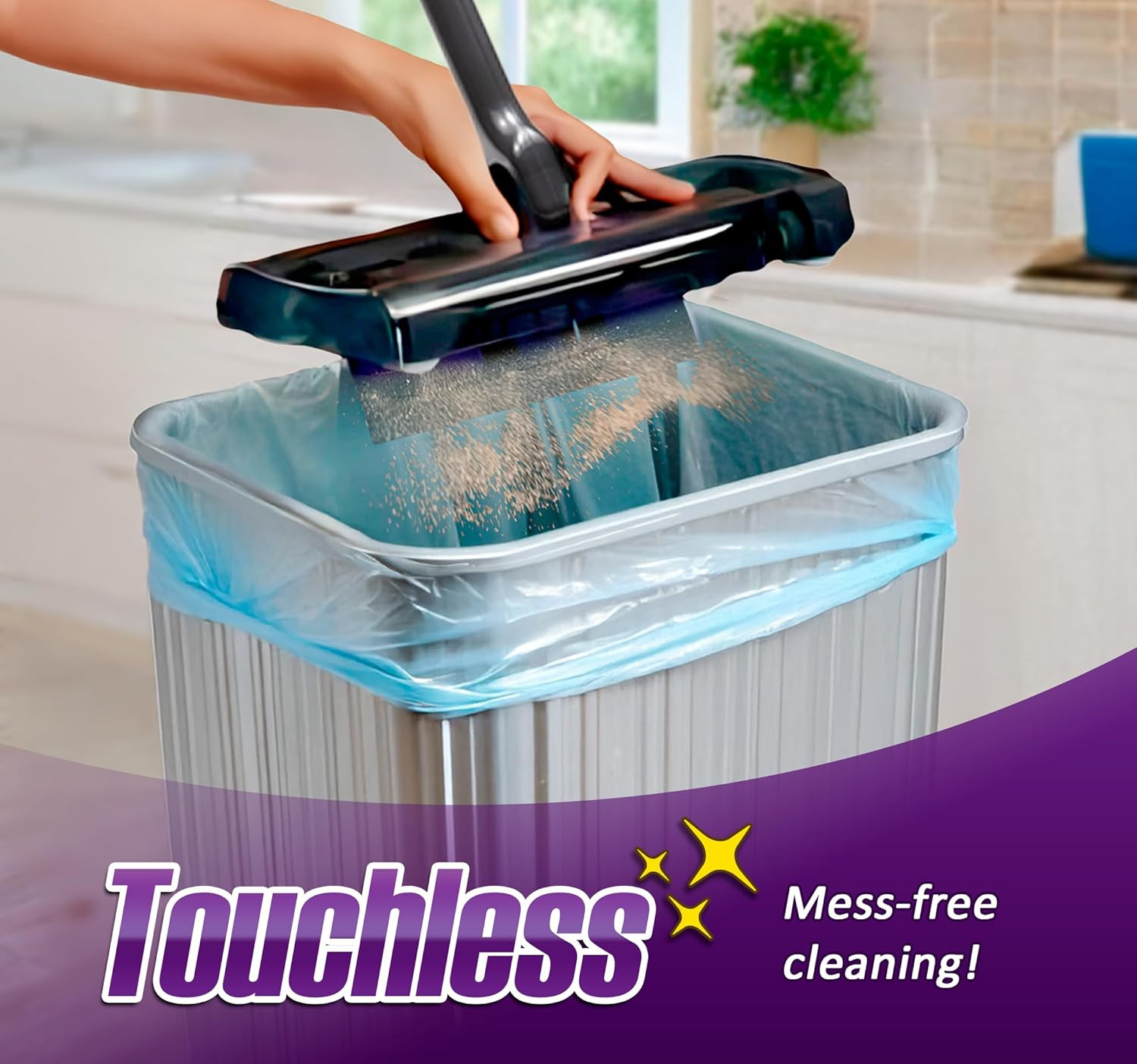 Swivel Sweeper Max – Cordless Electric Floor and Carpet Sweeper with Rotating