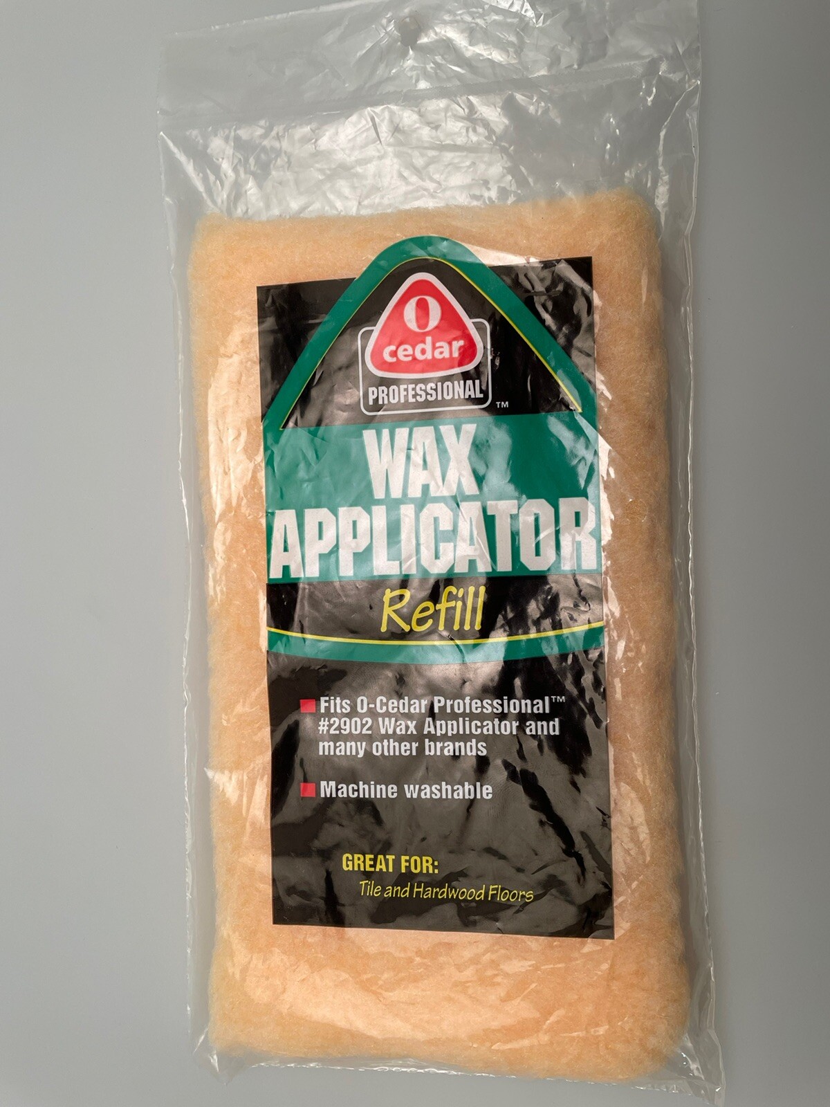 2 O Cedar Professional Hardwood Tile Floor Mop Wax Applicator Refill ~ New #2952