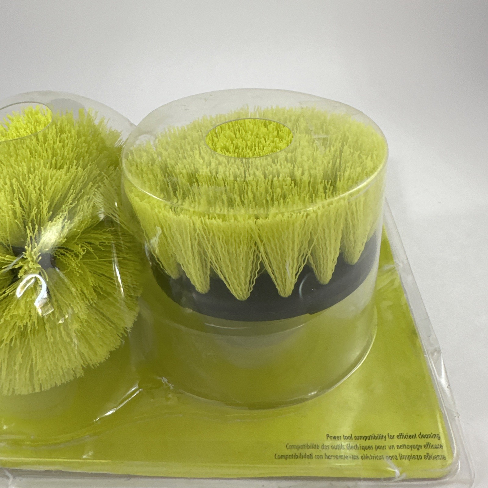 RYOBI A95MP1 Medium Bristle Multi-Purpose Cleaning Kit 2 Pc Open Box New