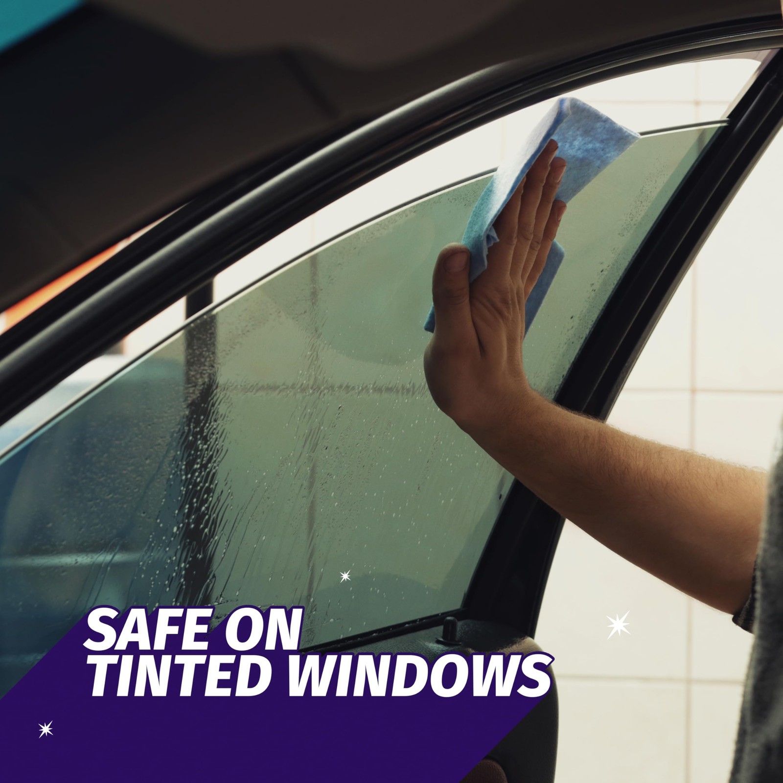Windex Automotive Car Window and Glass Cleaner, 23 Fl Oz (Pack of 1), Purple