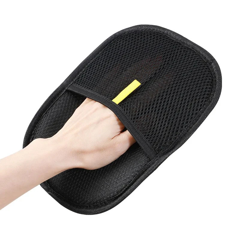 Double-Sided Grooming Gloves for Pets, Removes Pet Fur Hair for Carpets Cleaning
