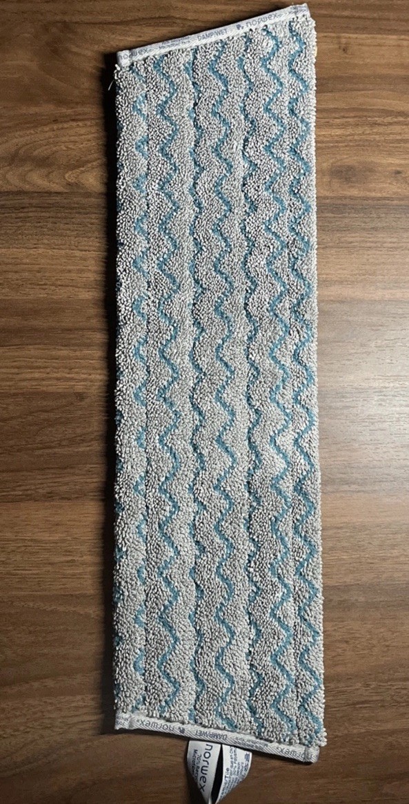 Microfiber Tile Mop Pad Replacement – Large – Blue Gray
