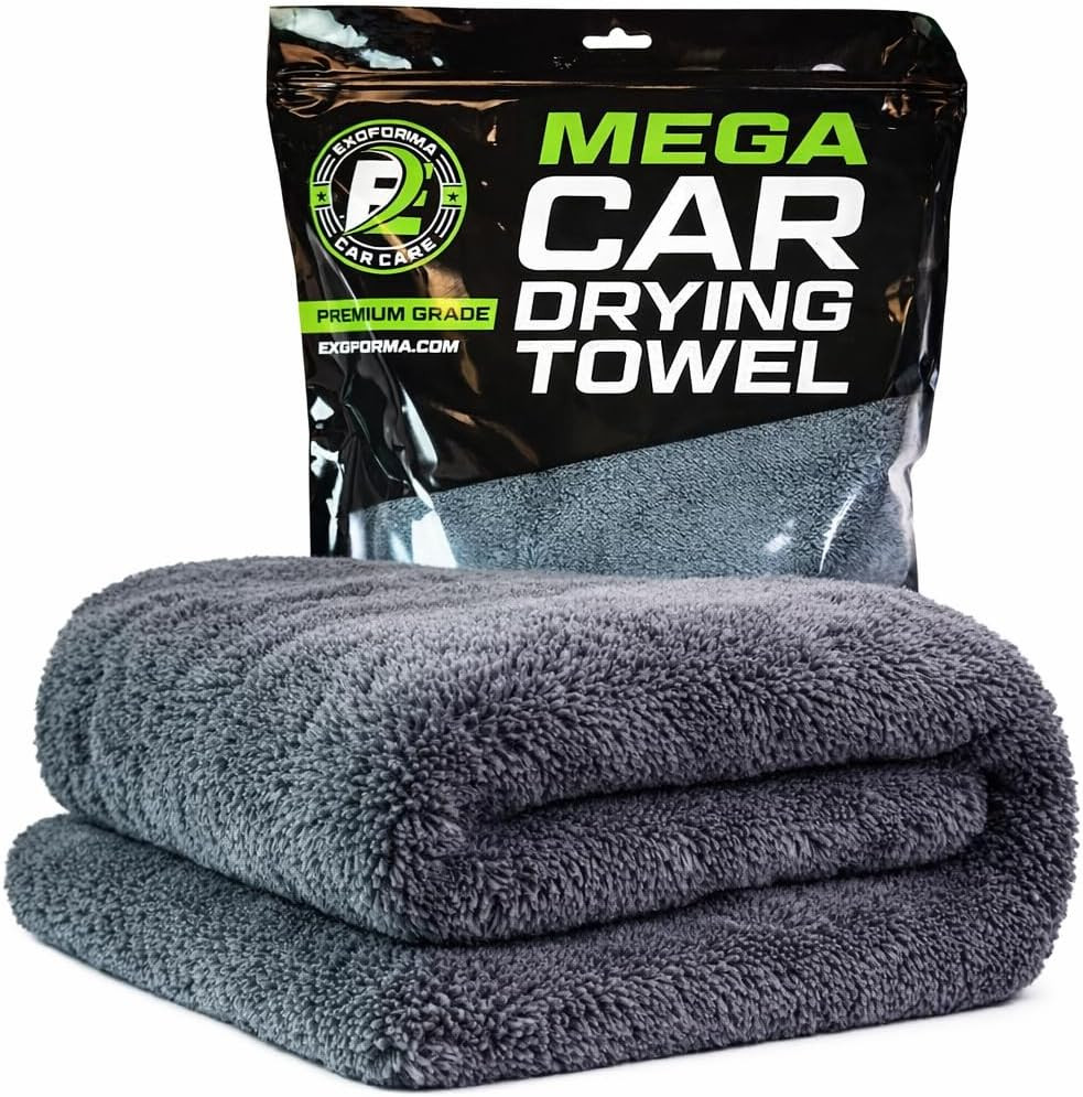 Mega Car Drying Towel – Holds up to 9 Lbs, No Streaks, Scratches, or Water Spots