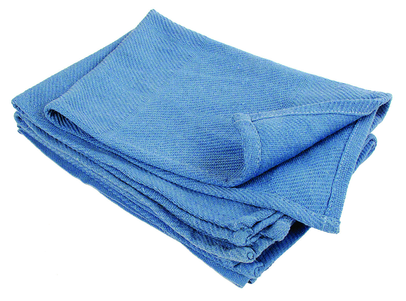 50 Count – NEW BLUE GLASS CLEANING SHOP TOWELS/HUCK/ SURGICAL/ DETAILING TOWELS