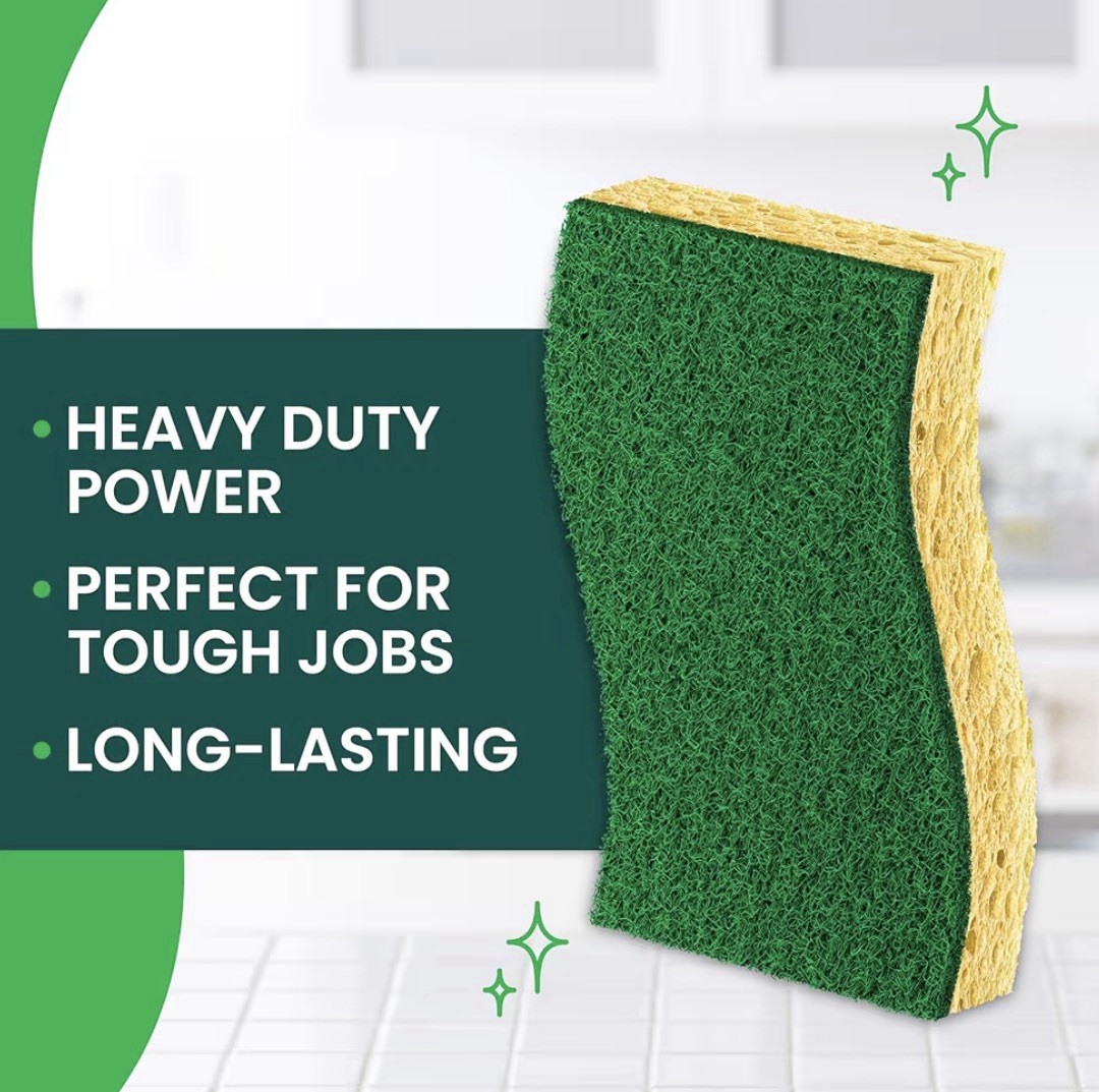 (45) Scotch-Brite Heavy-Duty Scrub Sponge – 2.8″ Height4.5″ Depth