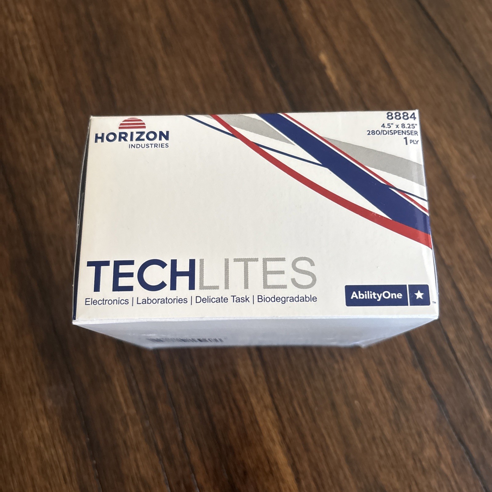 Horizon TechLites Dry Wipe 8884, Delicate Task Tissue, 8-1/4″ x 4-1/2″