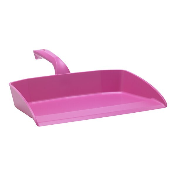 Vikan 56601 11 5/8″ Pink Dustpan